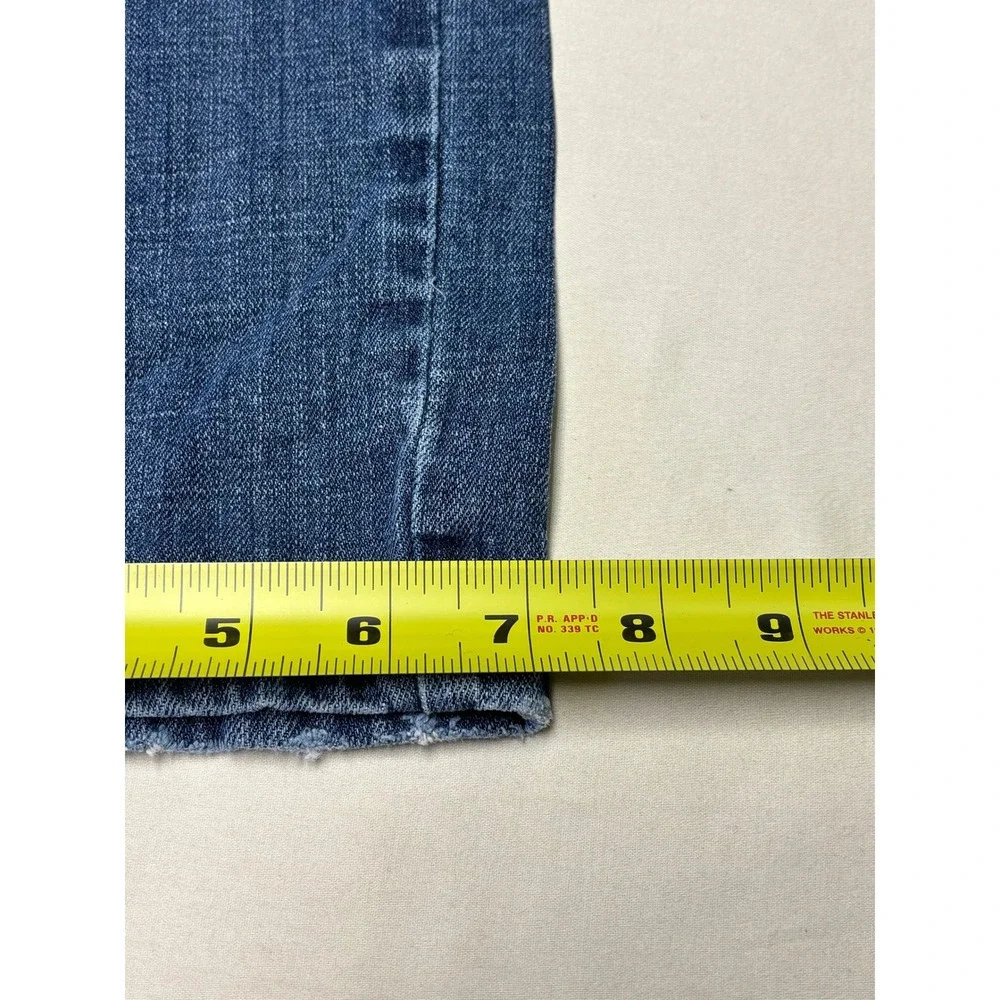 Lucky‎ Brand 221 Straight Mens Jeans 36x28 Medium Wash Blue Stretch Denim